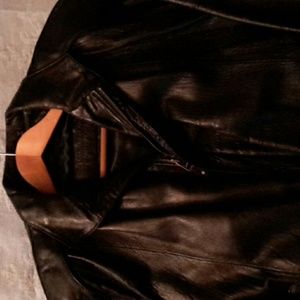 Leather jacket
